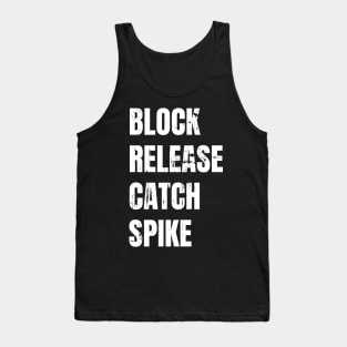 Block Release Catch Spike Tank Top